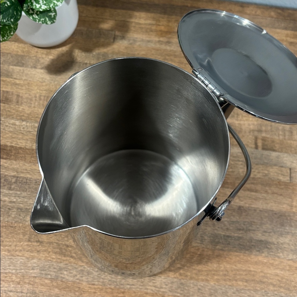 Large 11 inch ~ Stainless Steel Coffee/Tea Kettle ~ 18/10 Stainless Steel ~ HiA - Picture 3 of 10